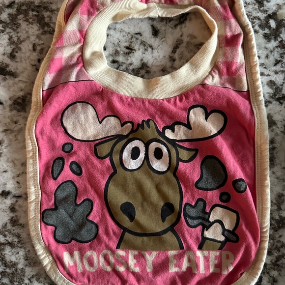 Lazy ones cloth baby bibs - lot of 6 bibs - Picture 6 of 7